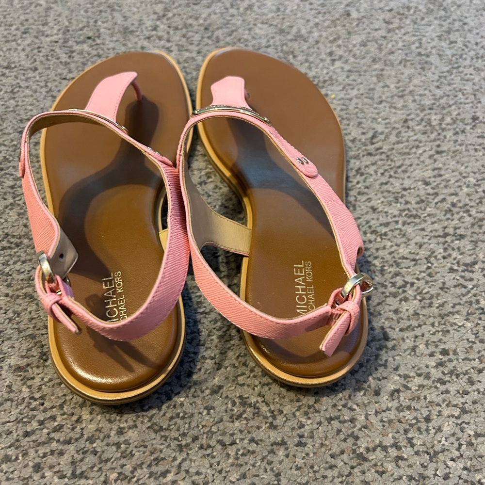 Michael Kors Plate pink sandals - Picture 4 of 6